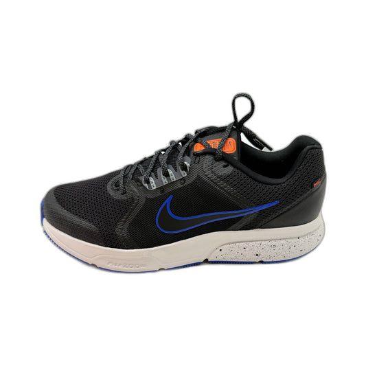 Nike Zoom Span 4 Black/Blue Running Sneaker Shoes Mens US 10 NEW