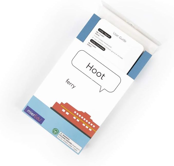 mierEdu One Size Cognitive Learning Flash Cards for Improved Memory FERRY NEW