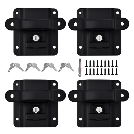KIMCARLEY 4Pck Tie Down Anchors Custom-fit for Ford F150 F250 F350 Raptor NEW