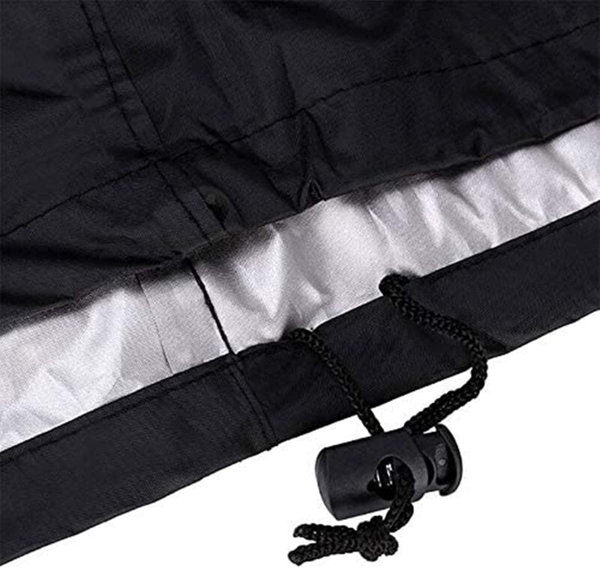 Outdoor Waterproof Black Barbecue Grill Cover, 58 Inch With Storage Bag NEW