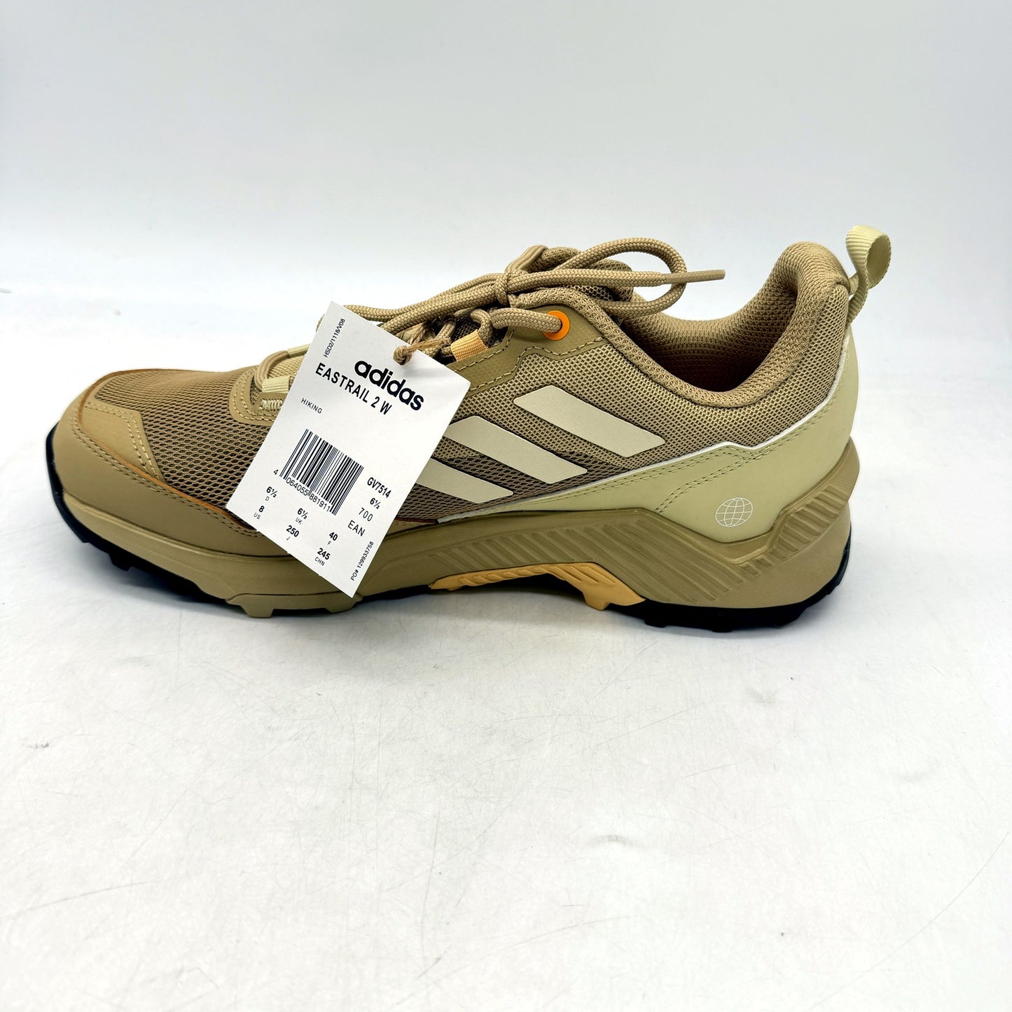 Adidas Easttrail 2 Hiking Shoes Tan Outdoor Trail Athletic Ladies Size US 8 NEW