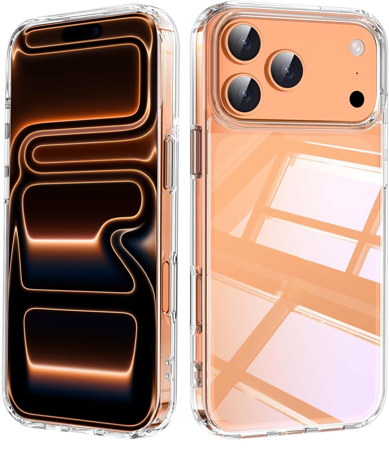 T Tersely Basic Slim Design Clear Shockproof Phone Case iPhone 17 Pro NEW