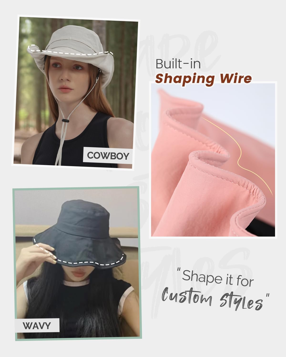 Creekstone Waterresist Bucket Hat UPF50+ Packable Sun Protection Pink OSFM NEW
