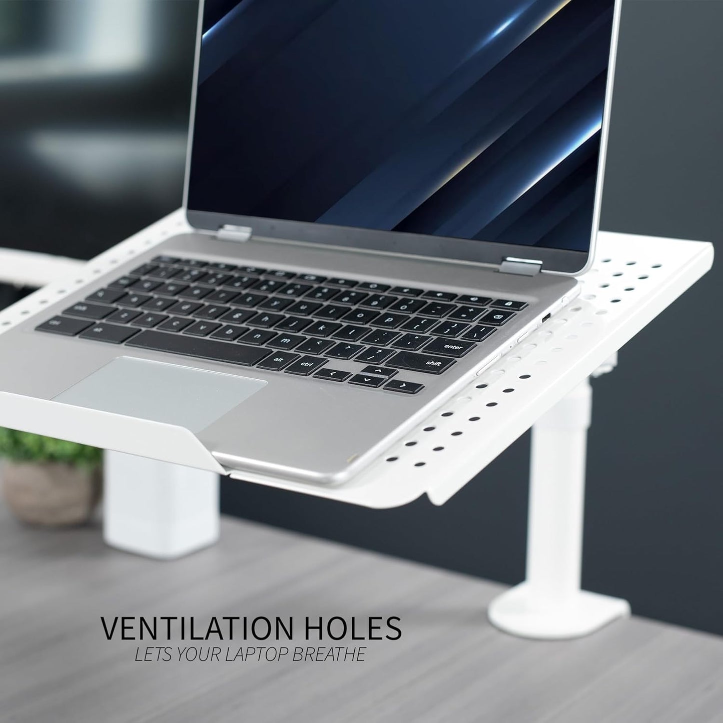 VIVO Fully Stands Adjustable Laptop Desk Mount Stand Notebook Extension NEW