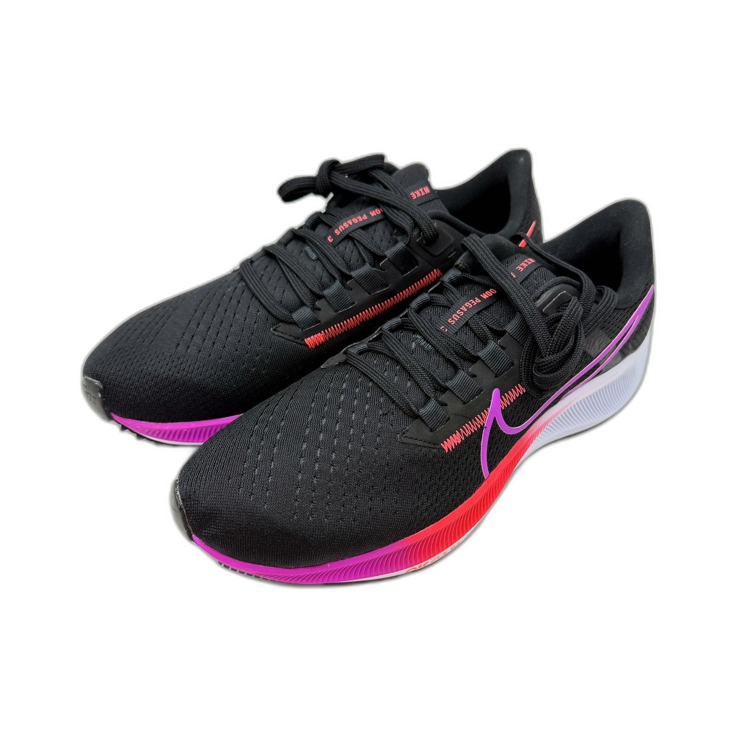 Nike Womens Air Zoom Pegasus 38 Running Shoes Black/Hyper Violet Size US 9.5 NEW