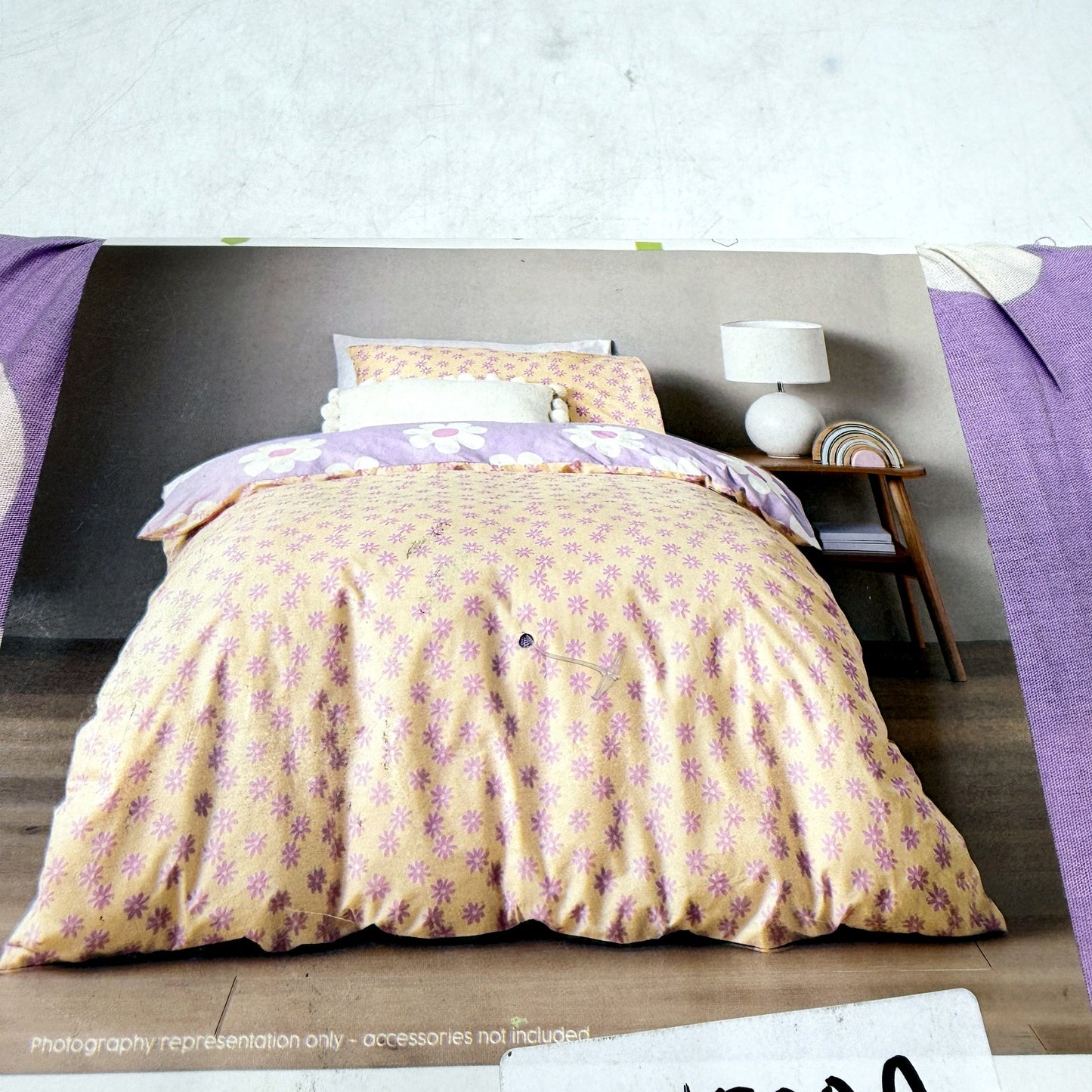 Target Phoebe Daisy Kids Bedding Set Floral 250TC Reversible QUEEN Bed NEW