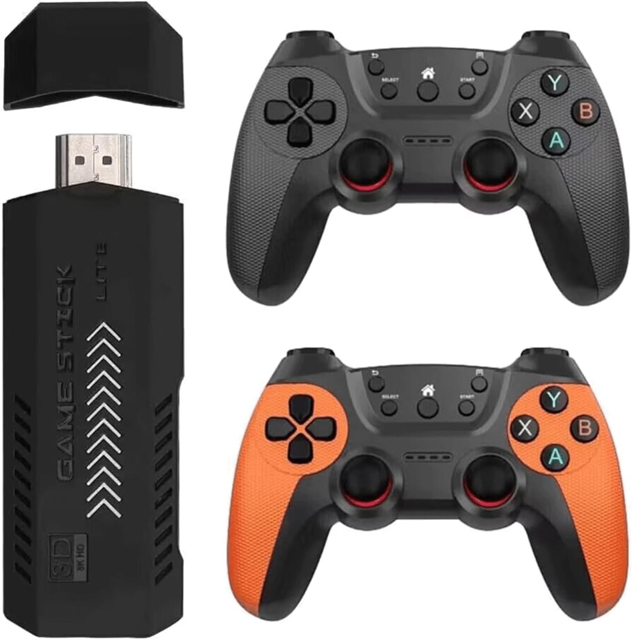 OYDL Plug & Play 4K HDMI Video Game Stick with 40,000+ Retro Games, 128GB NEW