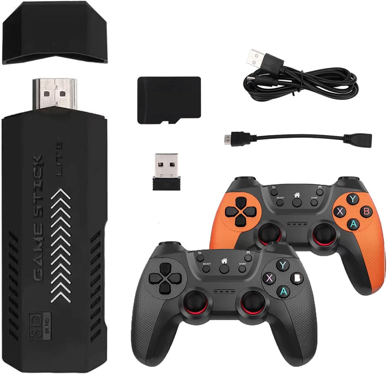 OYDL Plug & Play 4K HDMI Video Game Stick with 40,000+ Retro Games, 128GB NEW