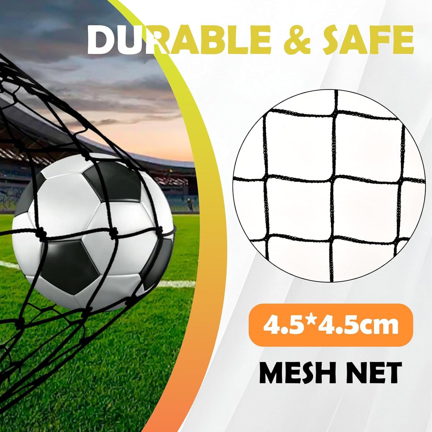 ADVWIN 1.8M*1.2M Football Training Gear Pro Kit with LED Light-Up Goal NEW