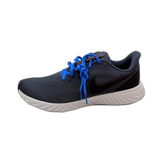 Nike Revolution 5 Dark Grey/Blue Running Shoes for Men in US Size 12 Size DEMO