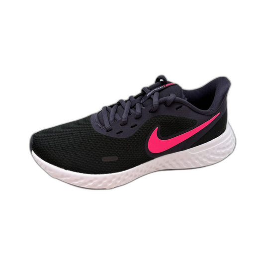 Nike Revolution 5 Black/Hyper Pink-Cave Purple Running Shoes Ladies US 8 NEW