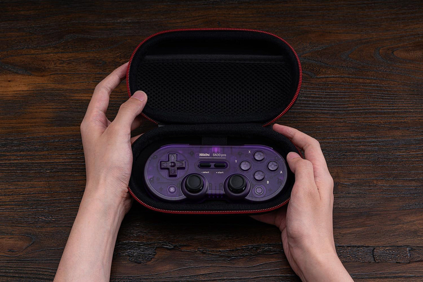 8Bitdo Classic Electronics Controller Travel Case for SN30 Pro, M30 NEW