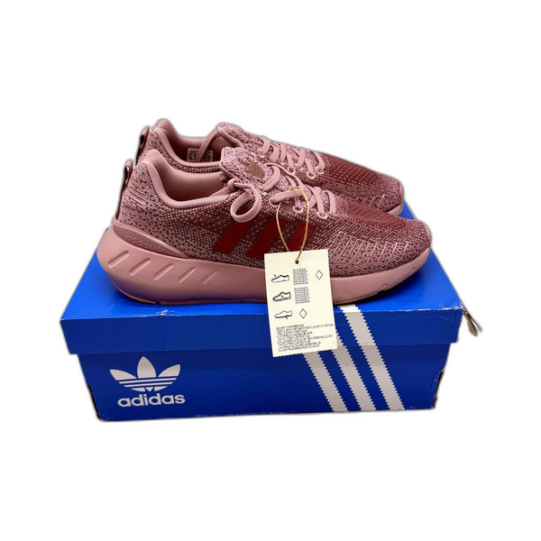 adidas Womens Swift Run 22 Mauve Purple Running Athletic Shoes US 6.5 NEW