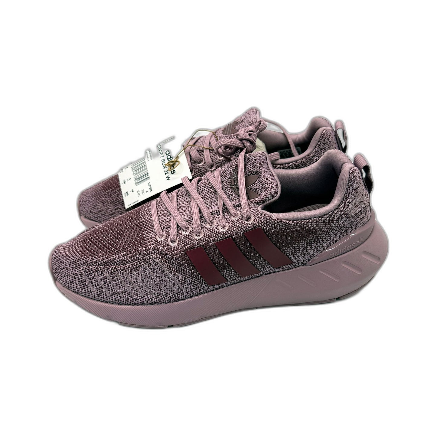 adidas Womens Swift Run 22 Magmau Mauve Running Athletic Shoes US 9.5 NEW