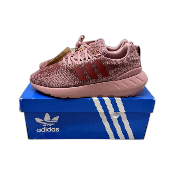 adidas Womens Swift Run 22 Lightweight Running Shoes Pink Mauve Size US 8 NEW