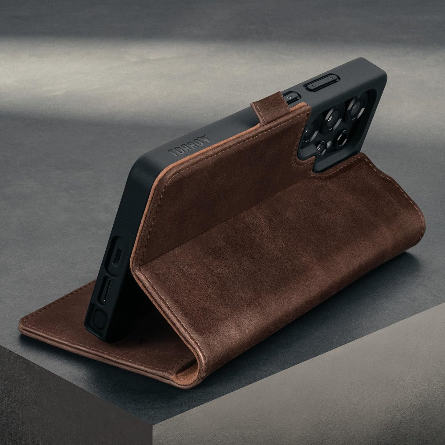 TORRO Premium Leather Flip & Wallet Case for Samsung Galaxy S25 Ultra 5G NEW