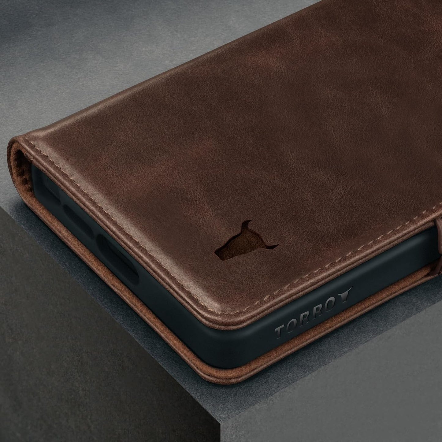 TORRO Premium Leather Flip & Wallet Case for Samsung Galaxy S25 Ultra 5G NEW