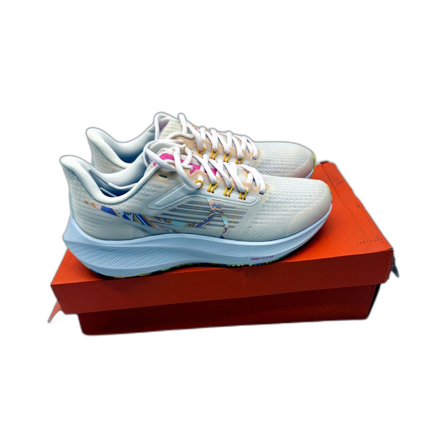 Nike Womens Air Zoom Pegasus 36 PRM Lightweight Running Shoes Soft Pink US 7 NEW