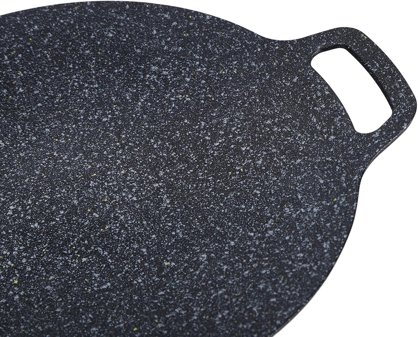 woshow Aluminum Round Griddle Pan Medical Stone Coating Easy to Clean 28cm NEW