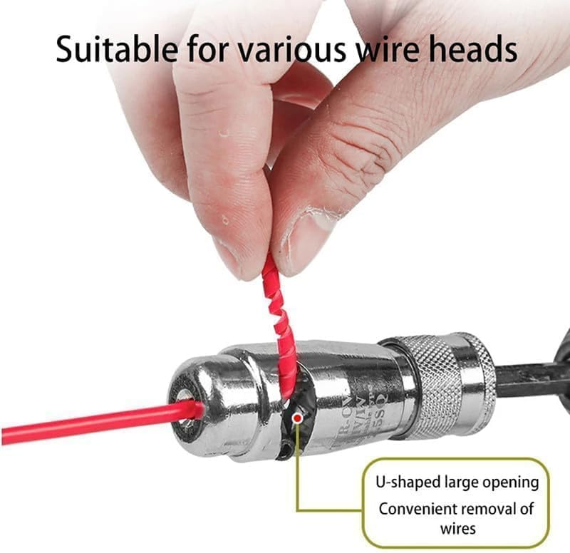 ATDORO 3-Piece Wire Stripping and Twisting Tool Set Professional Electric DEMO