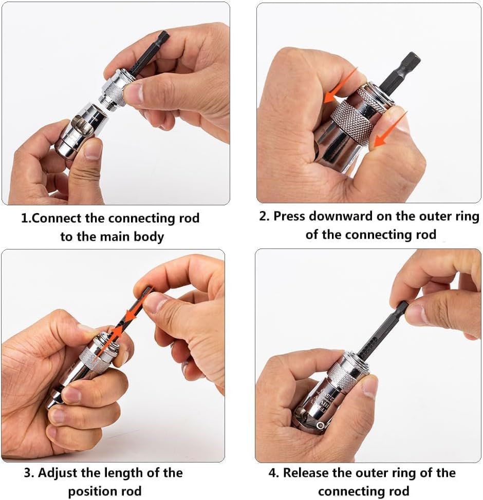 ATDORO 3-Piece Wire Stripping and Twisting Tool Set Professional Electric DEMO