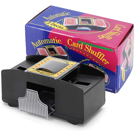 Dacefloy Battery Powered Card Shuffler Machine for 1-2 Decks DEMO
