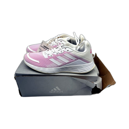 adidas Womens Duramo SL Pink/White Running Course Shoes US Size 7.5 DEMO