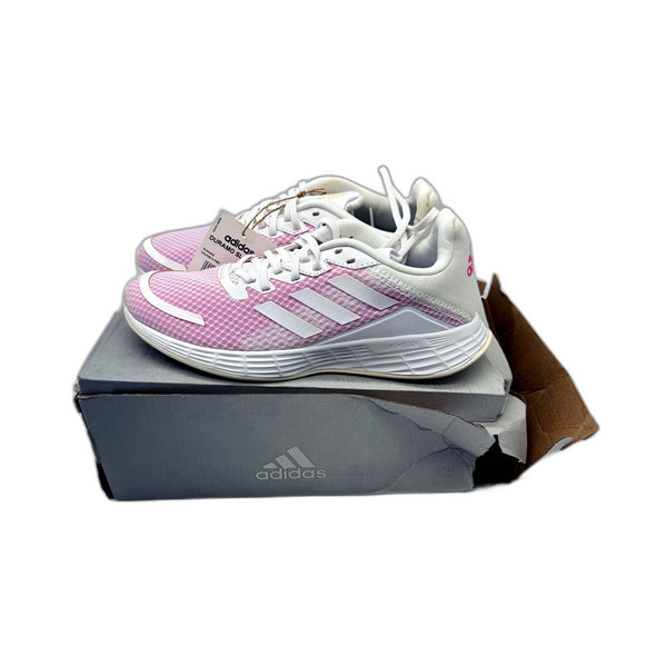 adidas Womens Duramo SL Pink/White Running Course Shoes US Size 7.5 DEMO