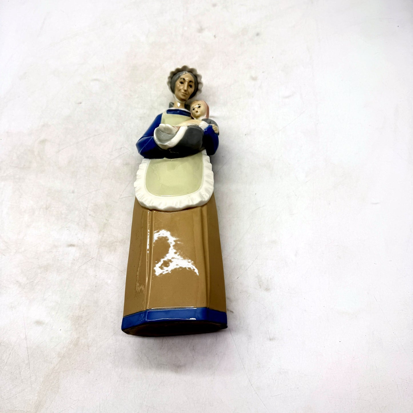 Rex Valencia Porcelain Figurine Mother and Child Collectible Made In Spain 30cm