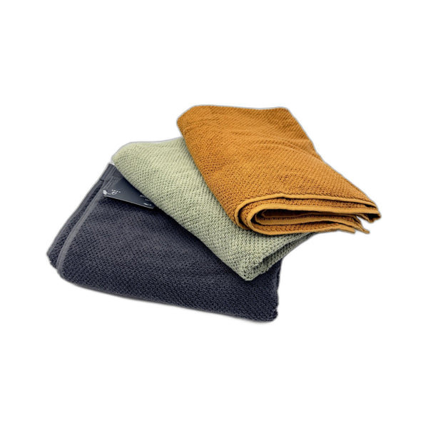 Target Flynn 3 Piece Cotton & Bamboo Bath Mat Set in Warm Earth Tones NEW