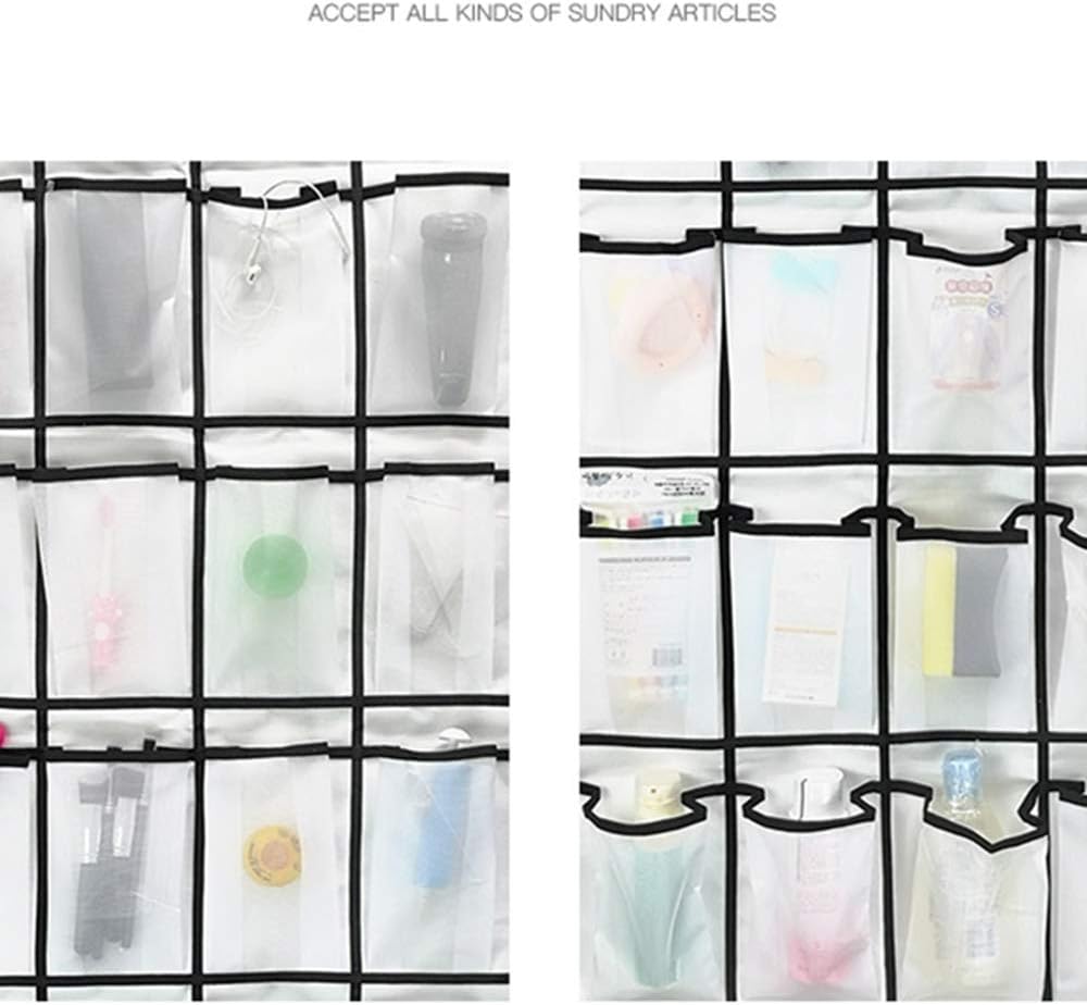 wsryx Over the Door Shoe Organizer 24 Large Mesh Pockets Hanging Storage NEW