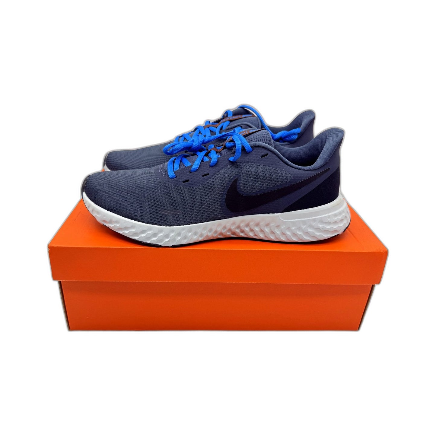 Nike Mens Revolution 5 Running Shoes in Thunder Blue Size US 10 NEW