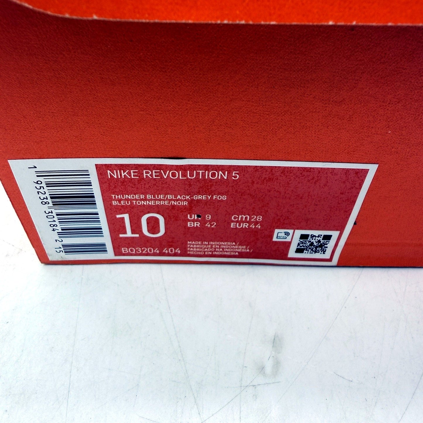 Nike Mens Revolution 5 Running Shoes in Thunder Blue Size US 10 NEW