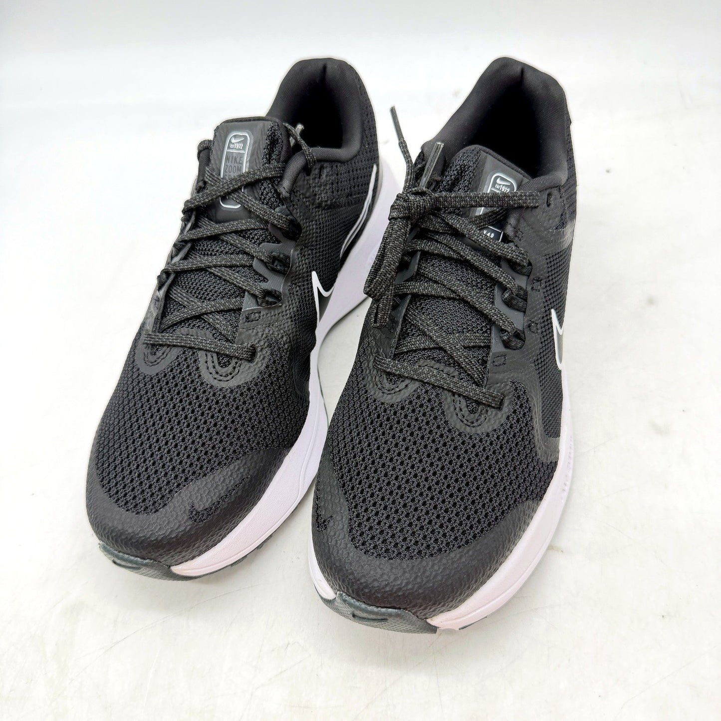 Nike Womens Zoom Span 4 Black/White Running Shoes Size US 7 NEW