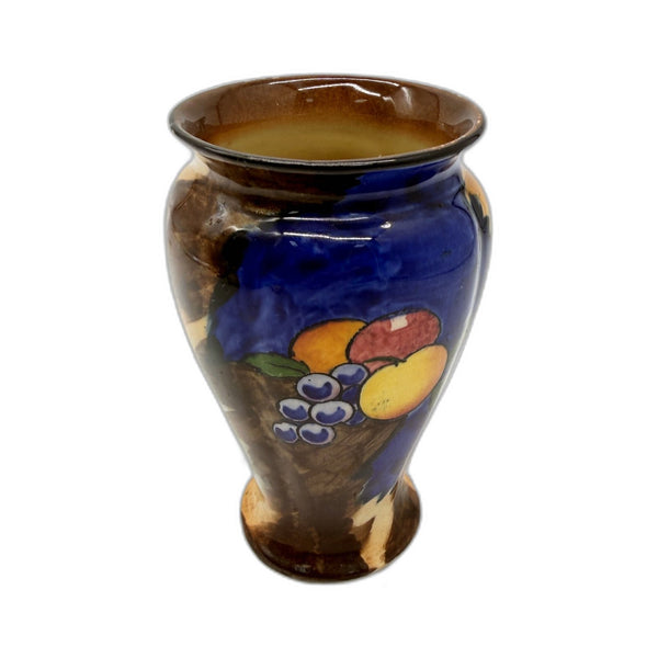 H & K Tunstall Vintage Handpainted Autumn Floral Decorative Ceramic Vase 14cm