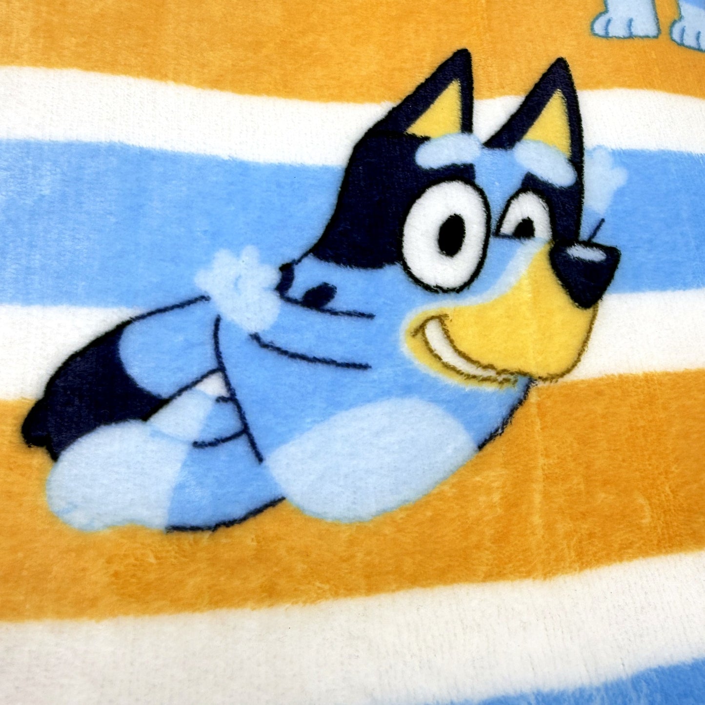 Bluey & Friends Soft Cozy Cartoon Character Childrens Fleece Throw Blanket NEW