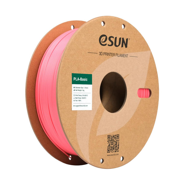 eSUN Premium PLA 3D Printer Filament, Dimensional Accuracy, Pink Color NEW