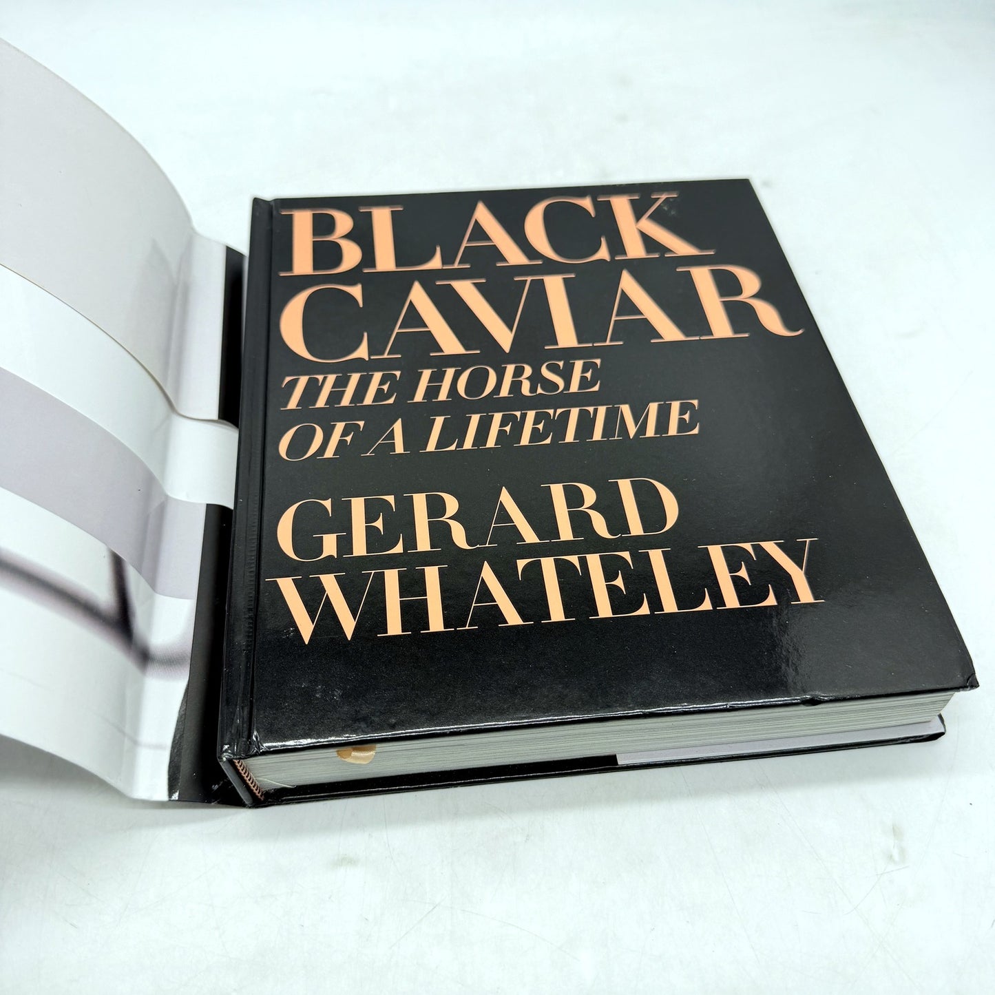 Black Caviar: The Horse of a Lifetime by Gerard Whateley Autobiography Book