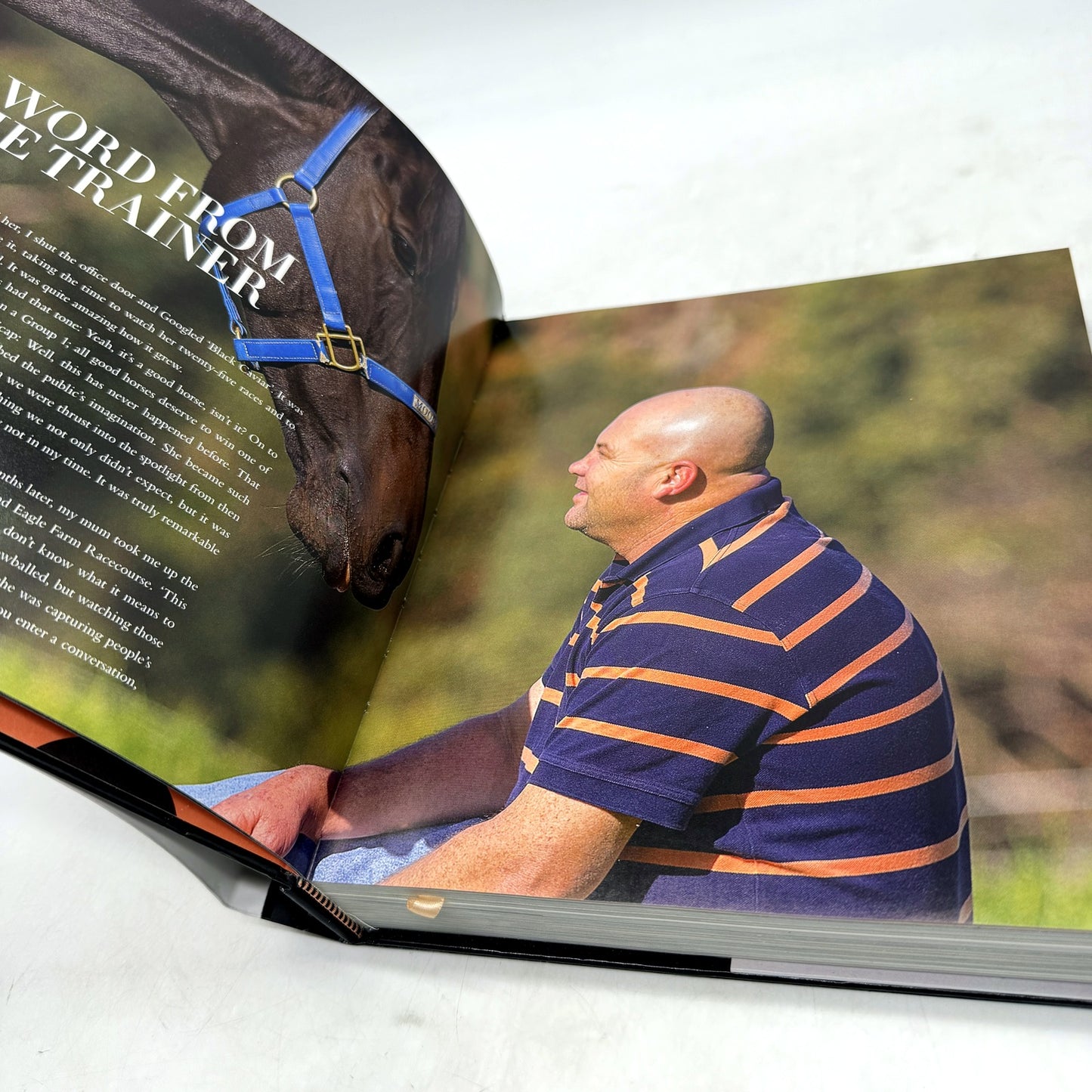 Black Caviar: The Horse of a Lifetime by Gerard Whateley Autobiography Book