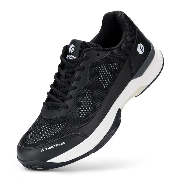 FitVille Breathable Cushioned Tennis Shoes Badminton, Pickleball WIDE US 10 NEW