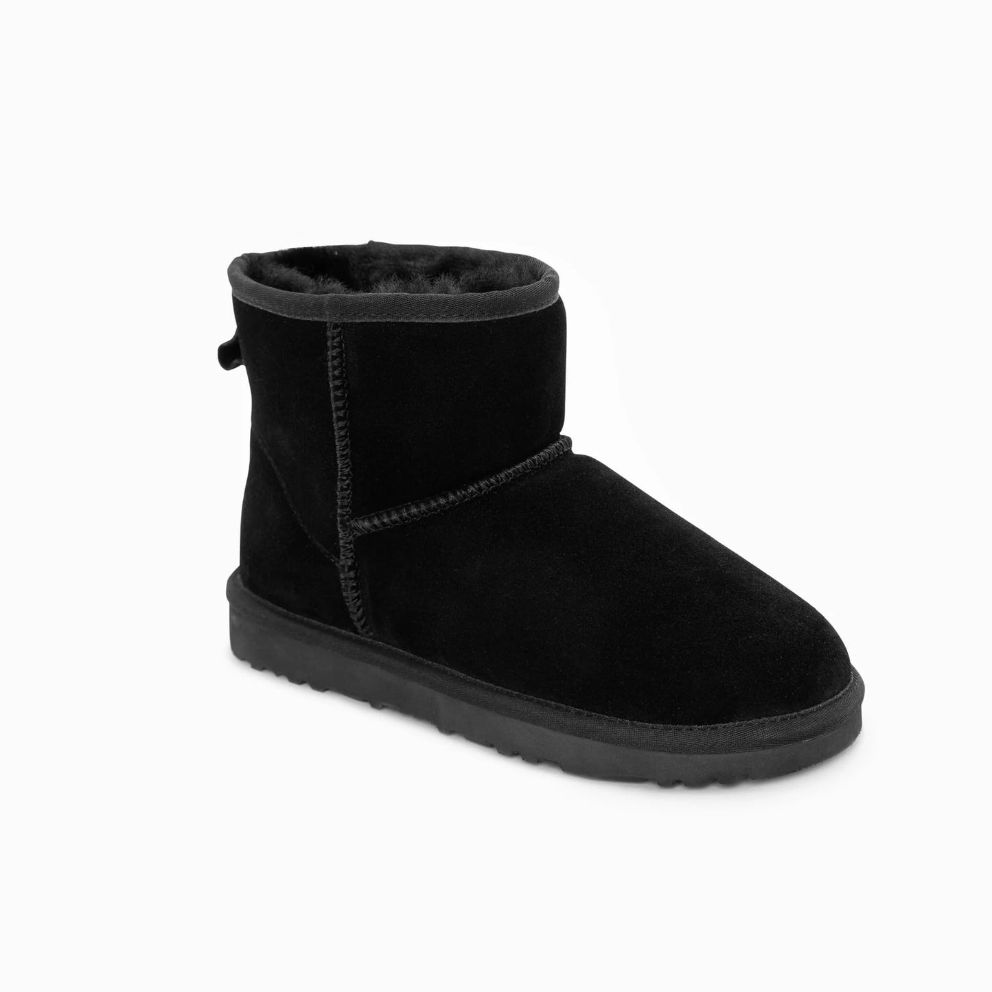 UGG OZWild Mens Classic Australian Sheepskin Ankle Boots, Black EU 45 NEW