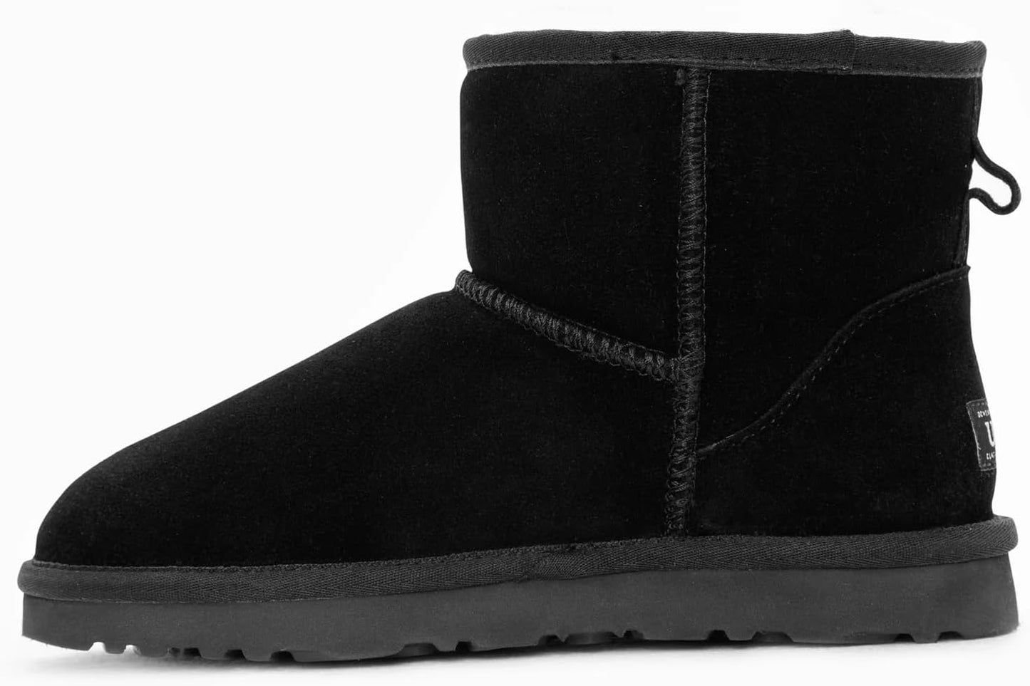 UGG OZWild Mens Classic Australian Sheepskin Ankle Boots, Black EU 45 NEW