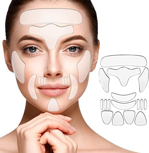 TOYSS Transparent Masks Facial Forehead Anti Wrinkle Patches, 16 Pcs, Skin NEW