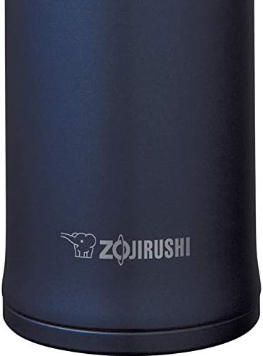 ZOJIRUSHI Stainless Steel Drink Flask with Slicksteel Interior 16 oz Smoky NEW