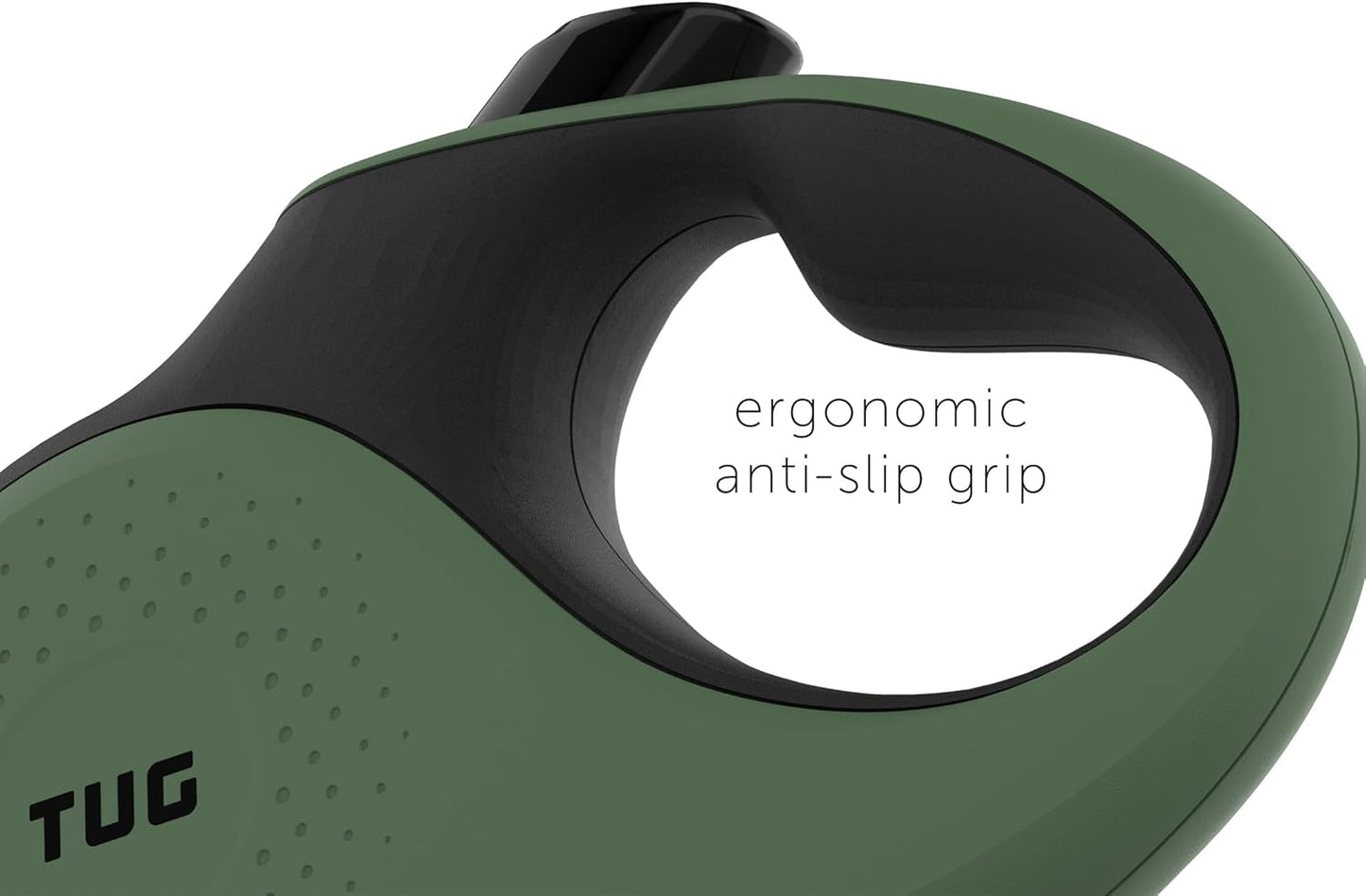 TUG Retractable Dog Leash, Tangle-Free Nylon, 5m Strong Size Small Green NEW