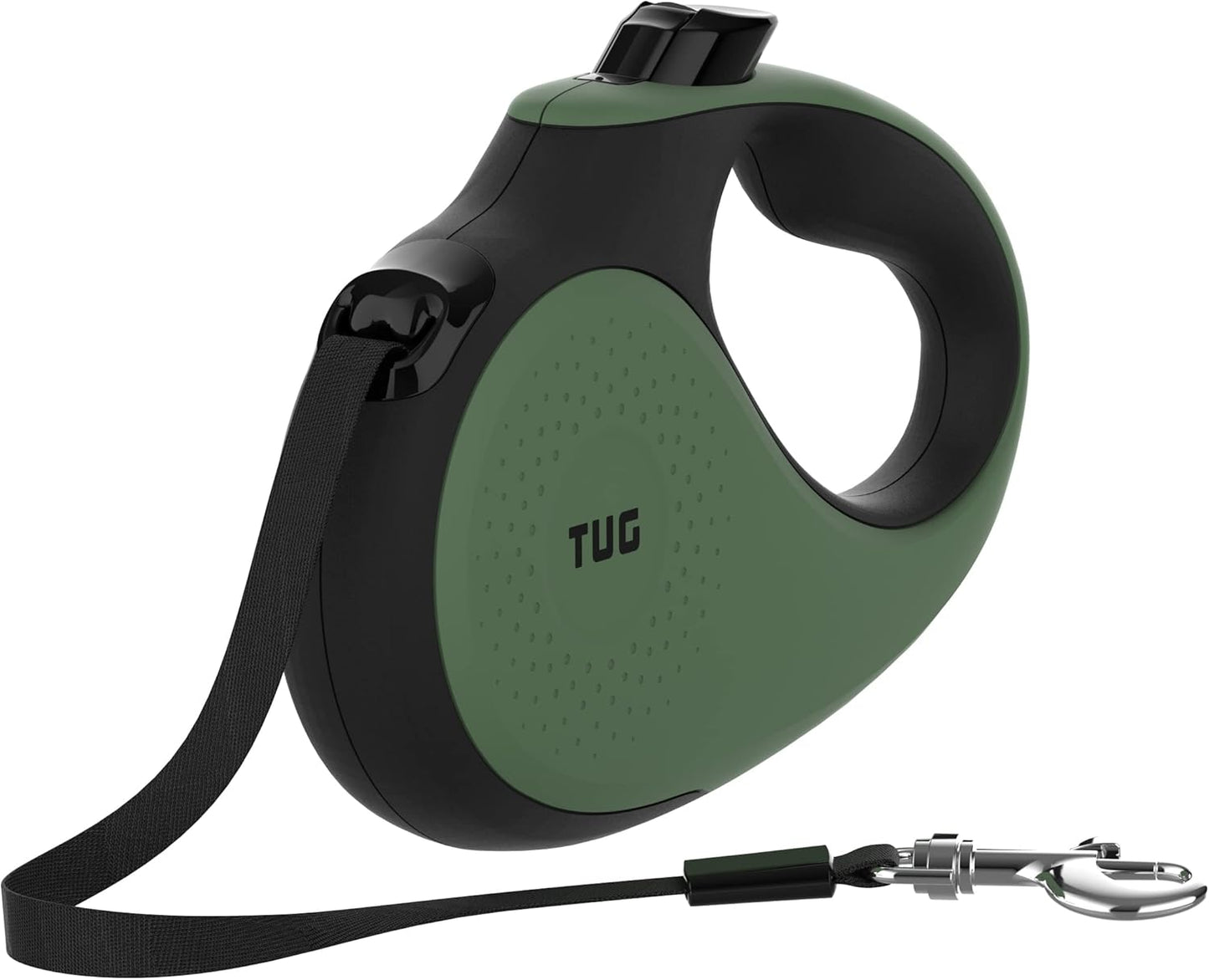 TUG Retractable Dog Leash, Tangle-Free Nylon, 5m Strong Size Small Green NEW