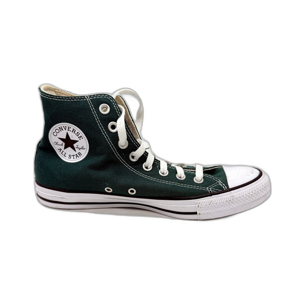 Converse Unisex All-Star High-Top Sneakers Forest Green Size US M8 W10 DEMO