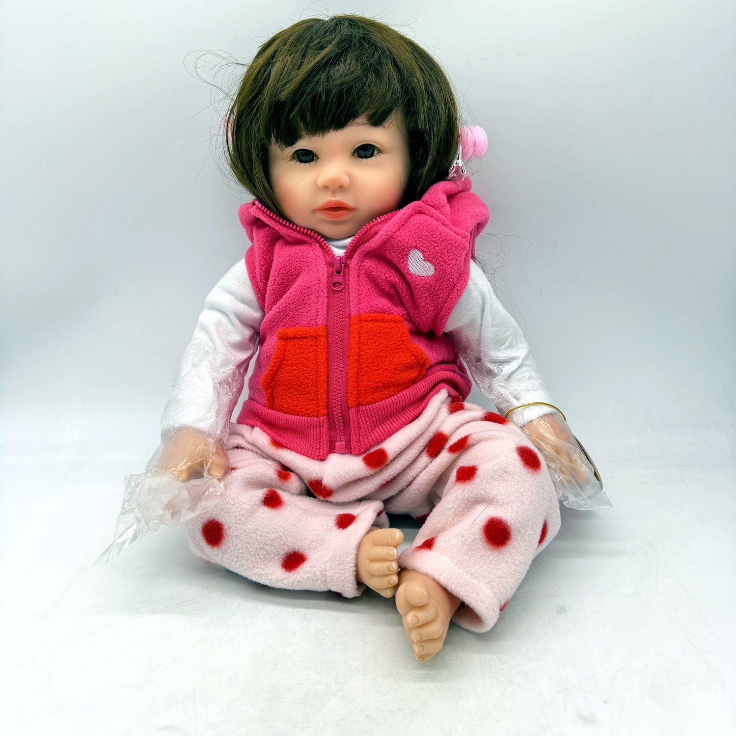 ZIYIUI 20" Dolls Soft Vinyl Silicone Lifelike Handmade Reborn Baby Doll, NEW