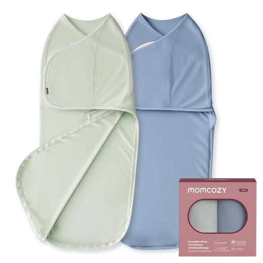 Momcozy Swaddles for Newborns Quiet Fastener Serenity One Size 0-3 Months NEW