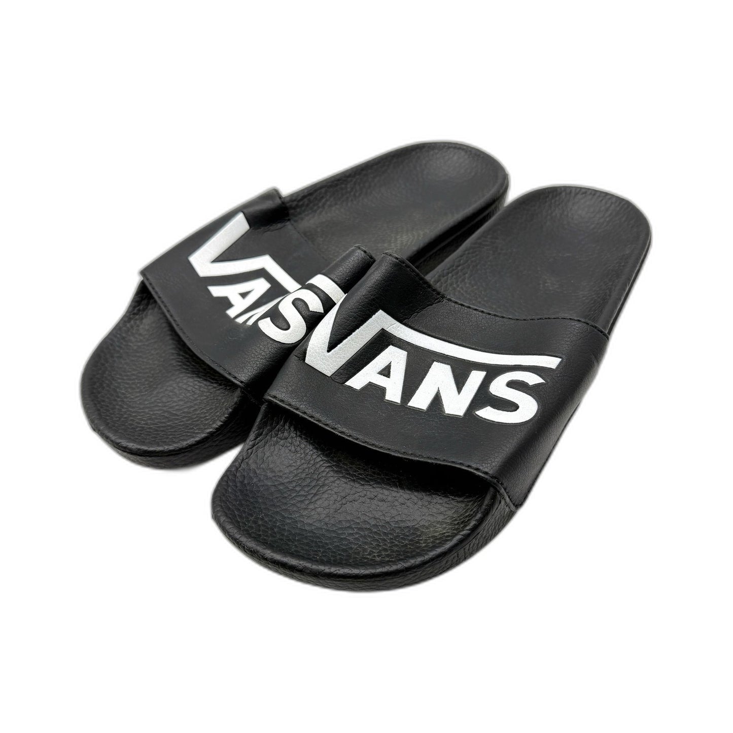 Vans Mens Black Slide-On Slides Sandals Athletic US 8 Casual Comfort DEMO